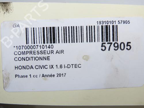 AC compressor HONDA CIVIC IX (FK) 1.6 i-DTEC (FK3) | BP36958458M34 - Image 9