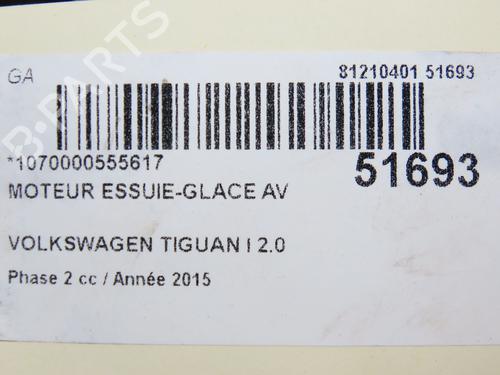 Front wiper motor VW TIGUAN (5N_) 2.0 TDI | BP28969816M29 