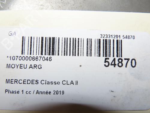 Left rear steering knuckle MERCEDES-BENZ CLA (C118) AMG CLA 35 4-matic (118.351) | BP29345213M27 
