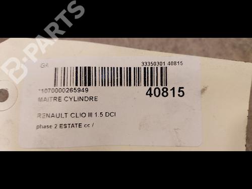 Brake master cylinder RENAULT CLIO III Grandtour (KR0/1_) 1.5 dCi (KR0F) | BP9612261M77 