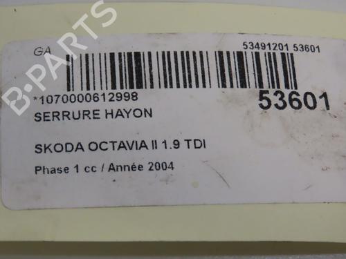 Bakluke lås SKODA OCTAVIA II (1Z3) 1.9 TDI | BP28969268C101 