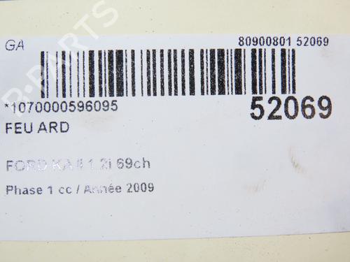 Right taillight FORD KA (RU8) 1.2 | BP28832661C35 