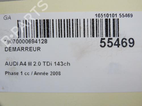 Starter AUDI A4 B8 (8K2) 2.0 TDI | BP35772980M8 - Image 7