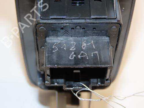 Used Left front window switch PEUGEOT 208 I (CA_, CC_) 1.2 VTI 82 (82 hp) 28802049