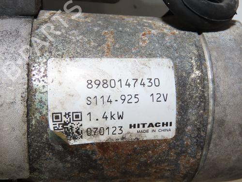 Startmotor OPEL MERIVA A MPV (X03) 1.7 CDTI (E75) | BP30893410M8