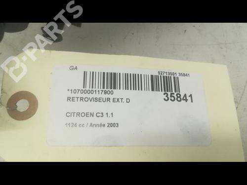 Right mirror CITROËN C3 I (FC_, FN_) 1.1 i | BP9598239C27 