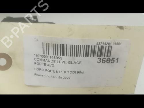 Used Left front window switch FORD FOCUS I (DAW, DBW) 1.8 Turbo DI / TDDi (90 hp) 23176533