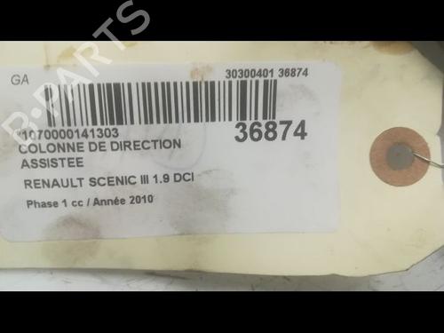 Used Steering column RENAULT GRAND SCÉNIC III (JZ0/1_) 1.9 dCi (JZ0J, JZ0N, JZ1K, JZ1S) (131 hp) 9599948