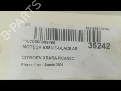 Rear wiper motor CITROËN XSARA PICASSO (N68) 1.8 16V | BP23178222M102 