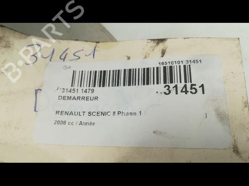 Used Starter RENAULT SCÉNIC II (JM0/1_) 1.9 dCi (JM0G, JM12, JM1G, JM2C) (120 hp) 23171878