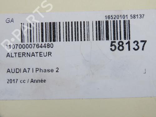 Alternator AUDI A7 Sportback (4GA, 4GF) 3.0 TDI quattro | BP37650728M7 - Image 9