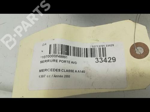 Front right lock MERCEDES-BENZ A-CLASS (W168) A 140 (168.031, 168.131) | BP9593907C97 