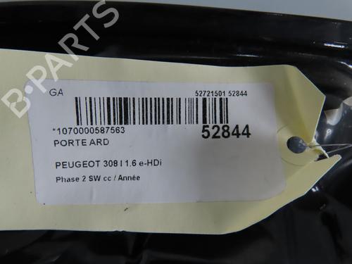 Right rear door PEUGEOT 308 SW I (4E_, 4H_) 1.6 HDi | BP28802093C5 