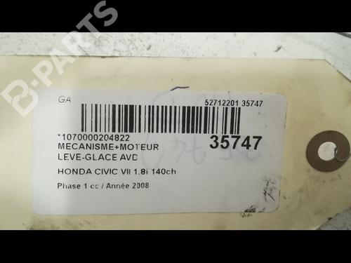 Front right window mechanism HONDA CIVIC VIII Hatchback (FN, FK) 1.8 (FN1, FK2) | BP9604136C23 