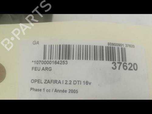 Left taillight OPEL ZAFIRA A MPV (T98) 2.2 DTI 16V (F75) | BP9601520C34