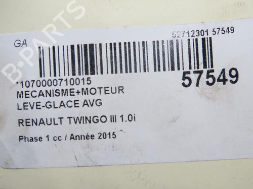 Front left window mechanism RENAULT TWINGO III (BCM_, BCA_) 1.0 SCe 70 | BP36819903C22 - Image 5