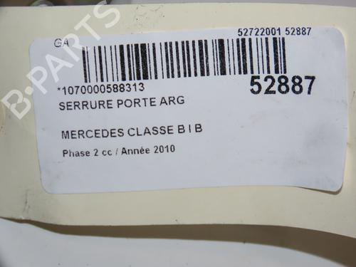 Vergrendeling links achter MERCEDES-BENZ B-CLASS Sports Tourer (W245) B 180 CDI (245.207) (109 hp) 28802129