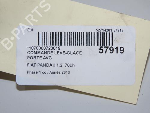 Left front window switch FIAT PANDA (169_) 1.2 (169AXF2A, 169AXF1A) | BP33860687I27  - Image 5