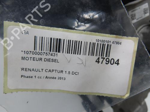 Engine RENAULT CAPTUR I (J5_, H5_) 1.5 dCi 90 (J5N4, J5M5, J5MW, J5M6, J5AL, J5AJ) | BP36791279M1 - Image 7