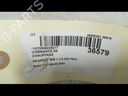Used Climate control PEUGEOT 206+ (2L_, 2M_) 1.4 HDi eco 70 (68 hp) 9606977