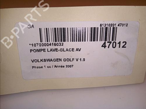 Used Washer pump Washer pump VW GOLF V Variant (1K5) 1.9 TDI (105 hp) 14881761 14881761