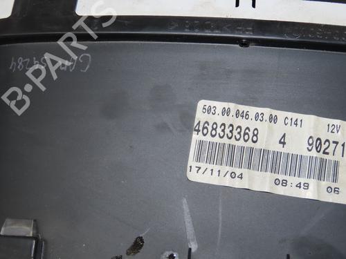 Quadrante Quadrante FIAT PUNTO (188_) 1.2 60 (188.030, .050, .130, .150, .230, .250) (60 hp) 33477547 33477547