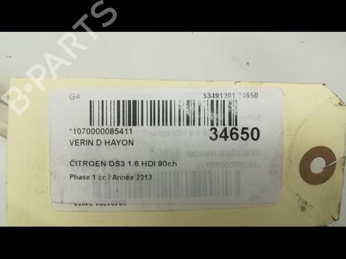 Tailgate lift support CITROËN DS3 Convertible 1.6 HDi 90 | BP14879611C138 