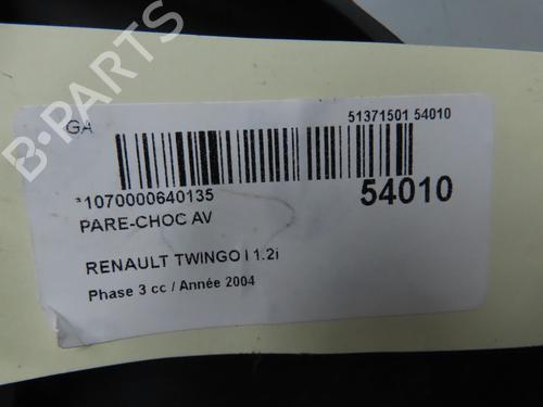 Front bumper RENAULT TWINGO I (C06_) 1.2 (C066, C068) | BP28968250C7 