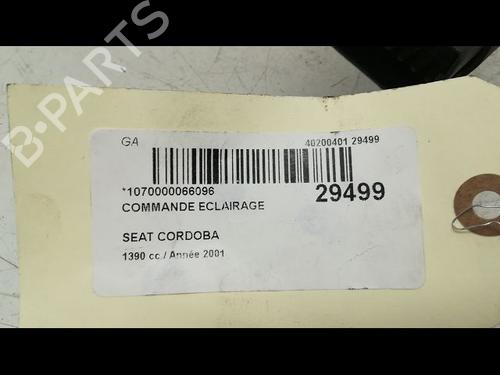 Used Headlight switch Headlight switch SEAT CORDOBA Vario (6K5) 1.4 16V (75 hp) 9595422 9595422