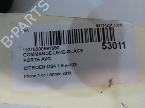 Left front window switch CITROËN DS4 (NX_) 1.6 HDi 110 | BP31030245I27  - Image 6
