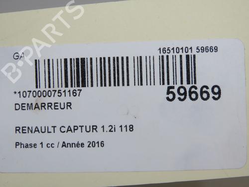 Starter RENAULT CAPTUR I (J5_, H5_) 1.2 TCe 120 | BP38527400M8 - Image 5