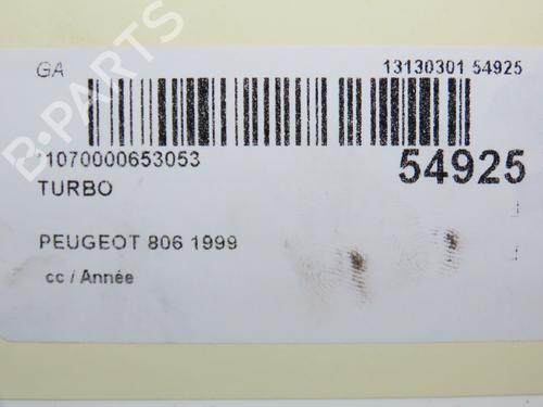 Turbolader/Kompressor PEUGEOT 806 (221) [1994-2002]  30797551