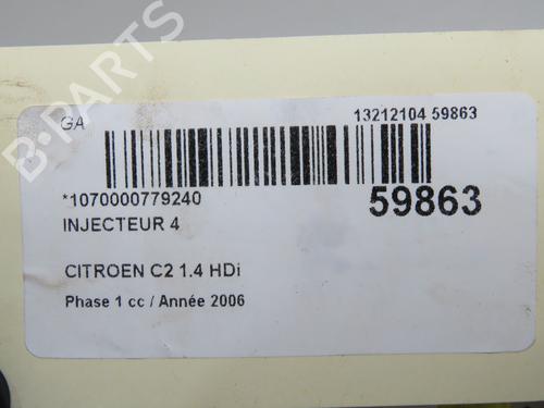 Injector CITROËN C2 (JM_) 1.4 HDi | BP37432523M100 - Image 4