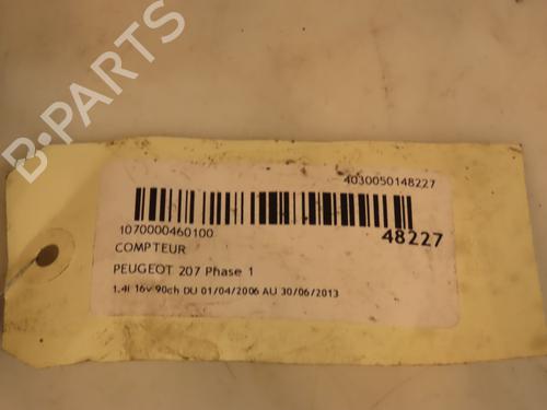 Used Instrument cluster PEUGEOT 207 (WA_, WC_) 1.4 16V (95 hp) 16555731