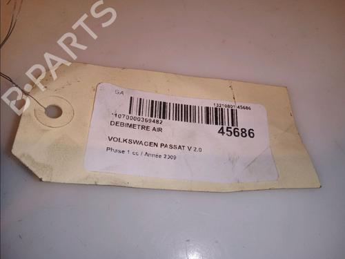 Mass air flow sensor VW PASSAT B6 (3C2) 2.0 TDI | BP12944119M95 