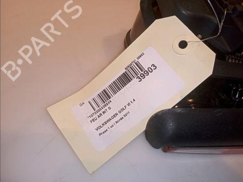 Used Left tailgate light VW GOLF VI (5K1) 1.4 (80 hp) 14952091