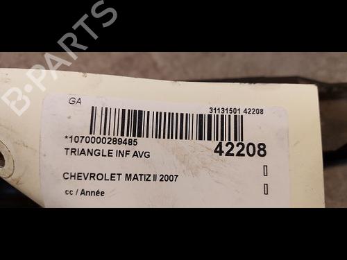Left front suspension arm CHEVROLET MATIZ (M200, M250) 0.8 | BP14876513M12 