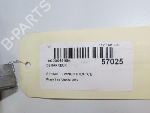 Starter RENAULT TWINGO III (BCM_, BCA_) 0.9 TCe 90 (BCM9, BCM2) | BP36682228M8 - Image 5