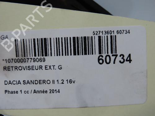 Retrovisor esquerdo DACIA SANDERO II 1.2 LPG | BP38449295C26 - Image 4