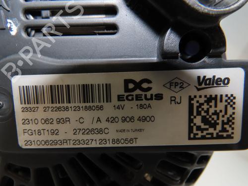 Alternator RENAULT CLIO V (B7_) 1.5 Blue dCi 100 (B7AD) | BP37432536M7 - Image 3