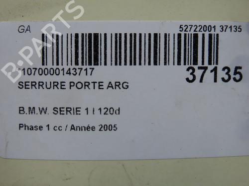 Used Rear left lock Rear left lock BMW 1 (E87) 120 d (163 hp) 9600208 9600208