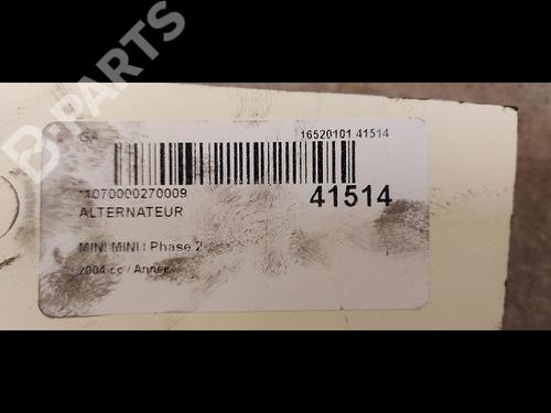 Alternator MINI MINI (R50, R53) One | BP9612597M7 