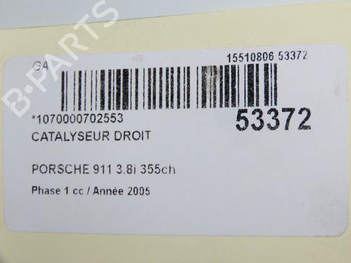 Katalysator PORSCHE 911 Convertible (997) 3.6 Carrera (325 hp) 31575775