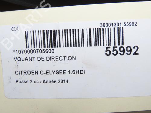 Stuur CITROËN C-ELYSEE (DD_) 1.6 HDI 92 (92 hp) 32332326