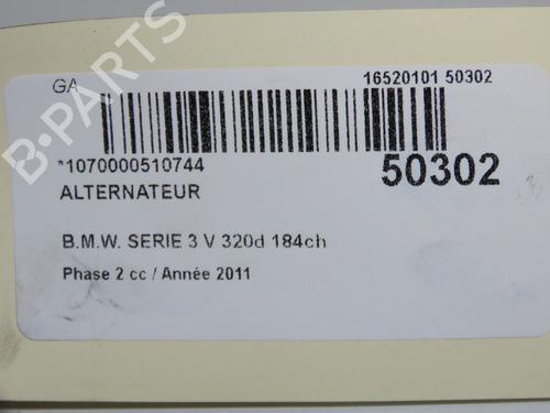 Used Alternator Alternator BMW 3 (E90) 320 d (184 hp) 36246546 36246546