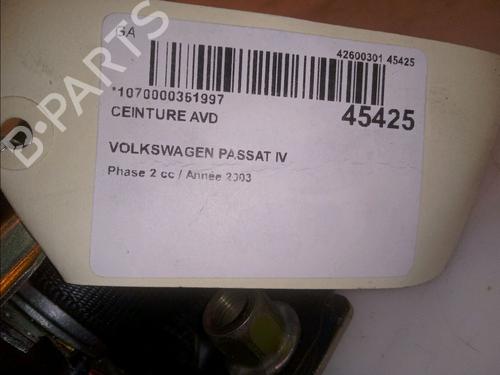 Høyre foran beltestrammer VW PASSAT B5.5 (3B3) 1.9 TDI | BP14951178C88 