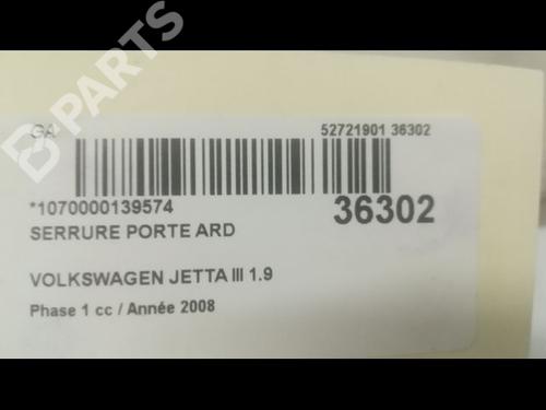 Rear right lock VW JETTA III (1K2) 1.9 TDI | BP9599702C99 
