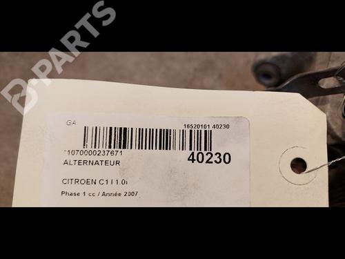 Alternator CITROËN C1 (PM_, PN_) 1.0 | BP9611832M7 