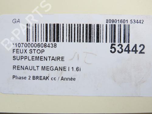 Used Third brake light Third brake light RENAULT MEGANE I Grandtour (KA0/1_) 1.6 16V (KA0B, KA04, KA11) (107 hp) 33998944 33998944