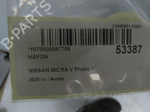 Tailgate NISSAN MICRA V (K14) 1.0 IG-T 100 | BP28969214C6 